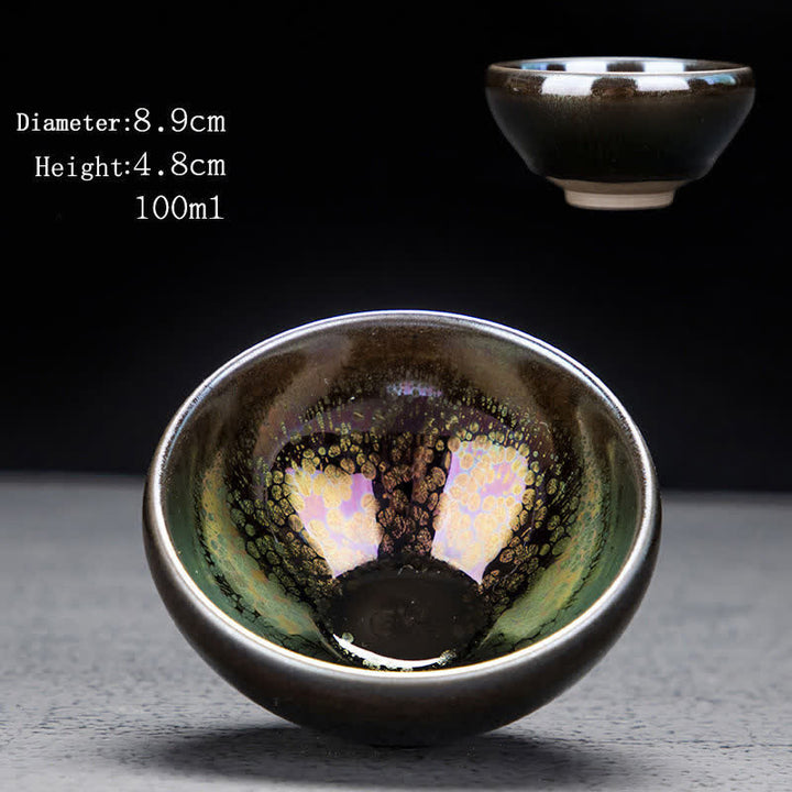 Tazze da tè in ceramica vintage Buddha Stones