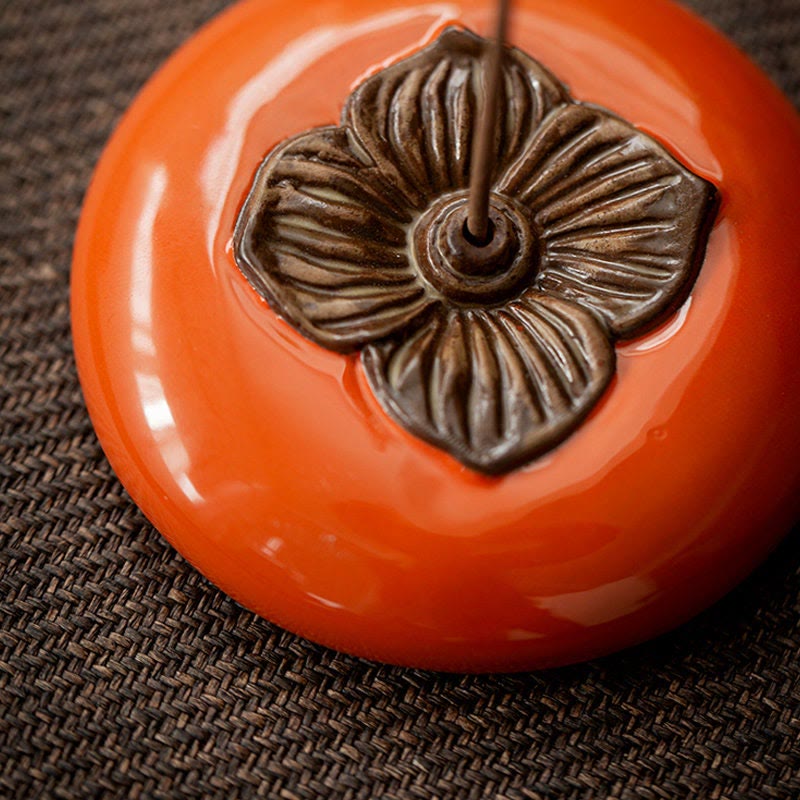 Bruciatore di incenso in ceramica per meditazione e guarigione, porta incenso
