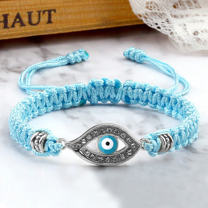 Braccialetto di corda Buddha Stones Evil Eye Keep Away Evil Spirits - image 42