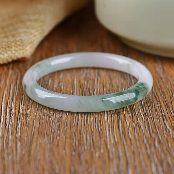 Braccialetto di benedizione della fortuna dell'abbondanza di giada