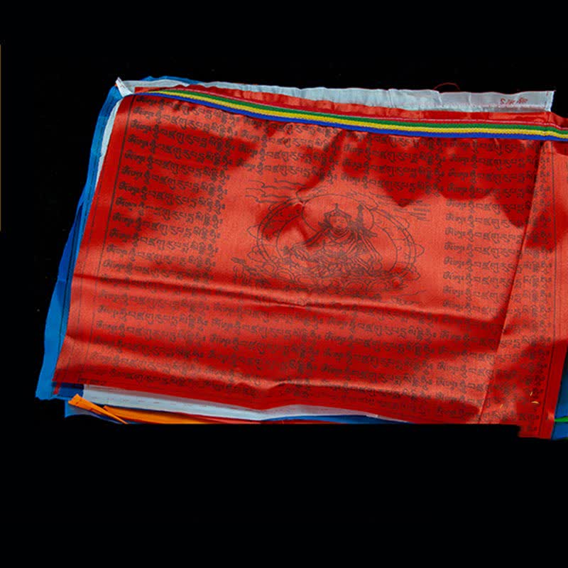 Bandiere di preghiera tibetane a 5 colori con simbolo del cavallo del vento, per esterni, 20 pezzi - image 14