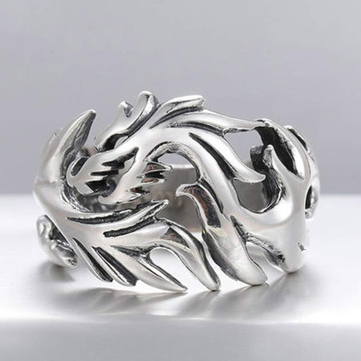 Anello regolabile con motivo a drago Buddha Stones, protezione e forza - image 13