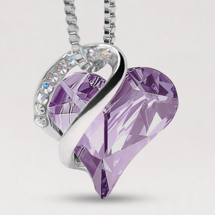 Collana con ciondolo con energia curativa, pietra portafortuna del cuore Buddha Stones d'amore