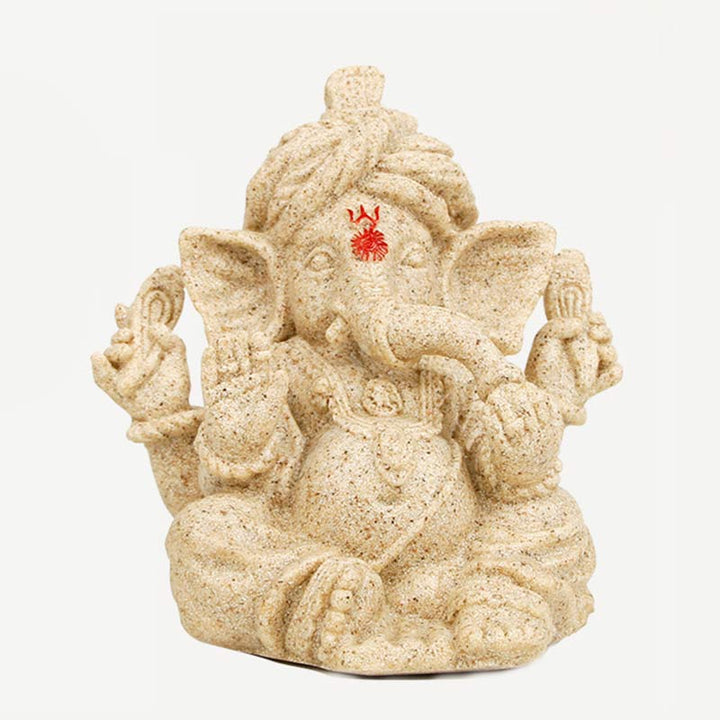 Statua dell'elefante Ganesh Ganpati Trasformazione Decorazione della casa - image 0