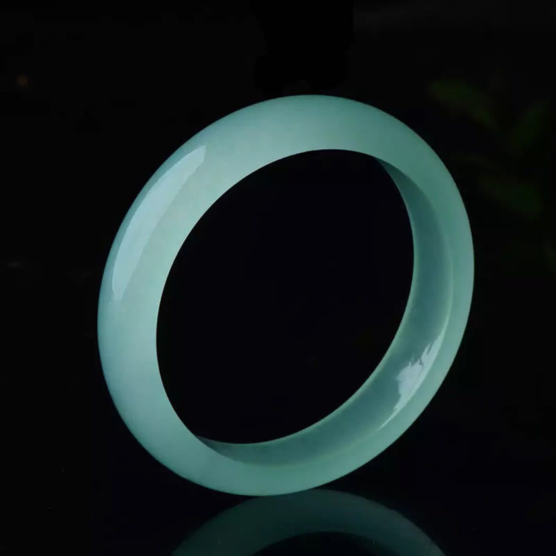 Braccialetto Buddha Stones Natural Jade Luck Healing Prosperity Bangle - image 11