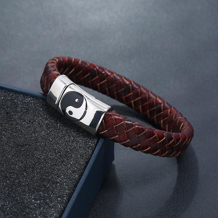 Bracciale equilibrio FengShui Yin Yang Buddha Stones - image 3