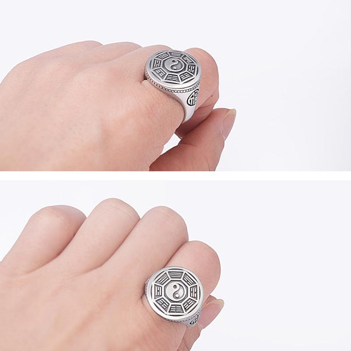 Anello regolabile per l'equilibrio Yin Yang - image 5