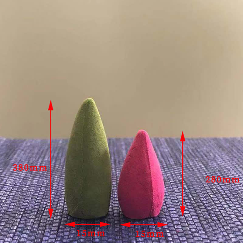 Buddha Stones Aroma floreale misto Sandalo Incenso a riflusso Confezione da 50 coni