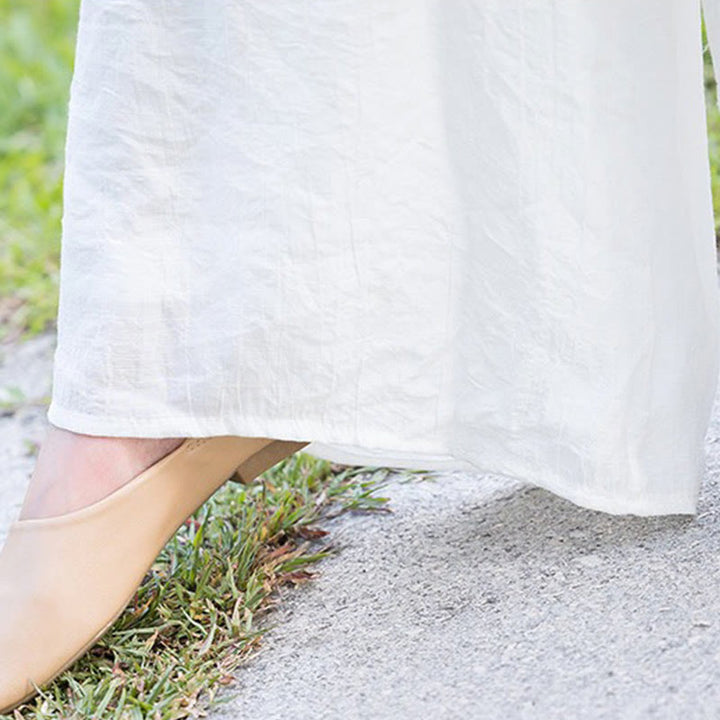 Completo da donna per Tai Chi, meditazione, preghiera, pratica spirituale zen mattutina. - image 5