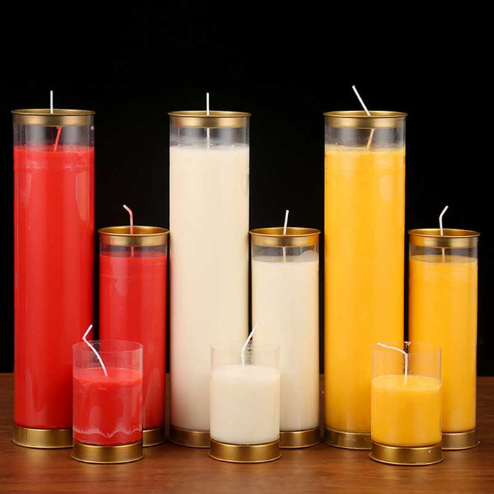 Meditazione Preghiera Altare Candela Tempio Buddista Rituali Uso Oggetti - image 1