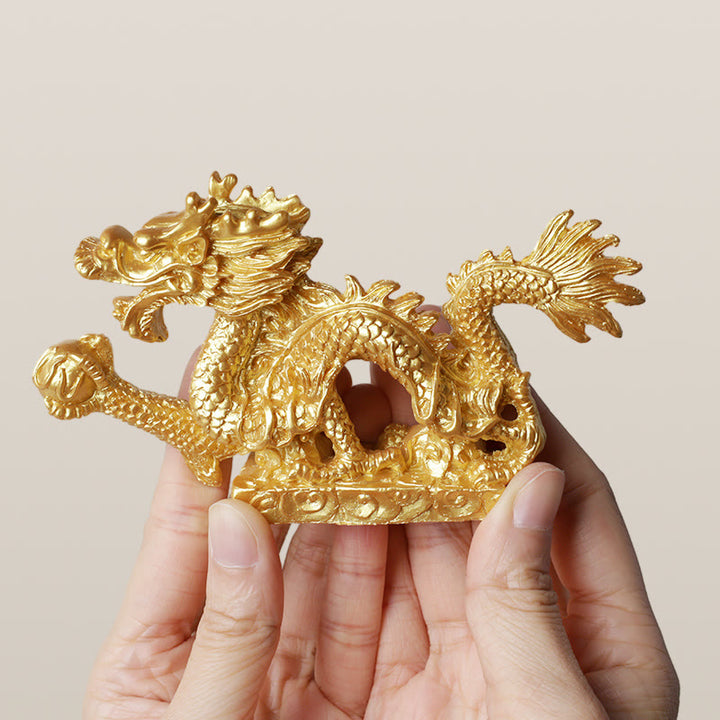 Buddha Stones Feng Shui Drago Nuvola di buon auspicio Ricchezza Fortuna Decorazione - image 3