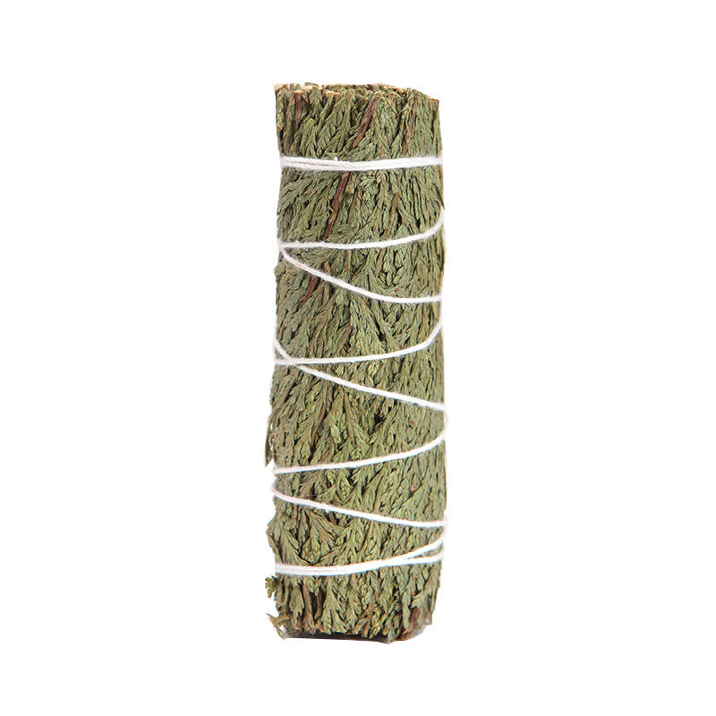 Buddha Stones Cedar Smudge Stick per la pulizia della casa Incenso Meditazione e rituali Bastoncini di cedro Bacchette di incenso