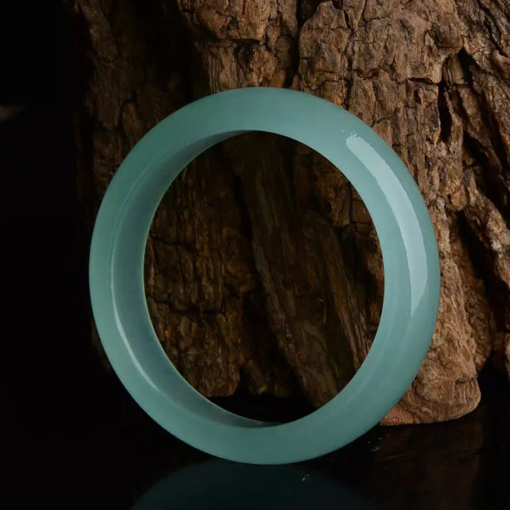 Braccialetto Buddha Stones Natural Jade Luck Healing Prosperity Bangle - image 10