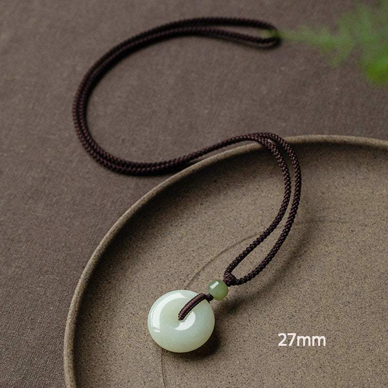Collana Buddha Stones con fibbia per la pace, fortuna e prosperità
