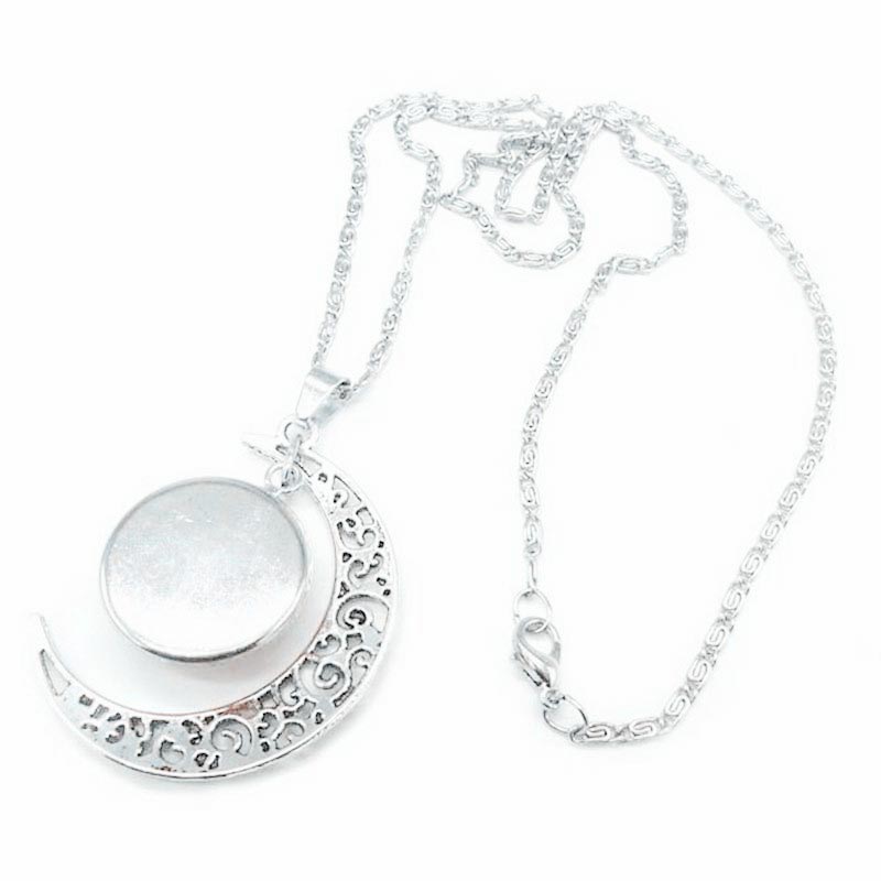 Buddha Stones Collana con ciondolo a catena con 12 costellazioni dello zodiaco e protezione della luna - image 14