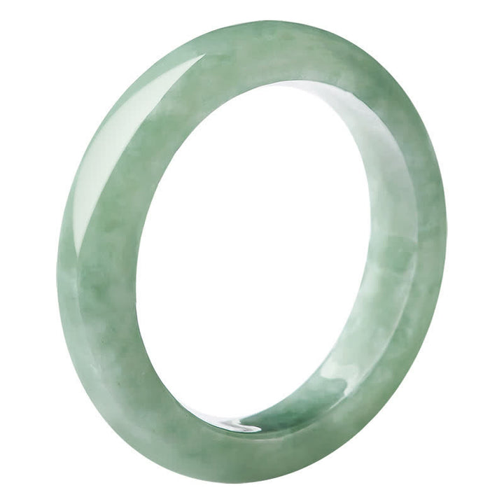 Anello Buddha Stones Natural Jade Prosperity Abbondanza