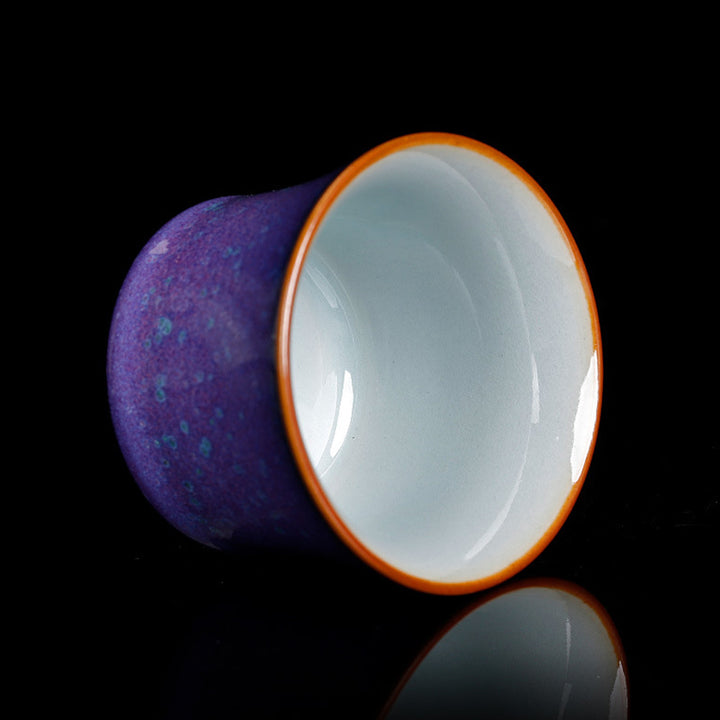 Buddha Stones Kiln Change Ceramica Bambù Design Tazza da tè Kung Fu Tazza da tè