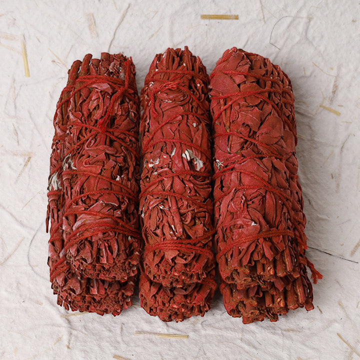 Buddha Stones, bastoncino di salvia con sangue di drago, per purificare l'energia negativa in casa, incenso, meditazione, rituali di guarigione