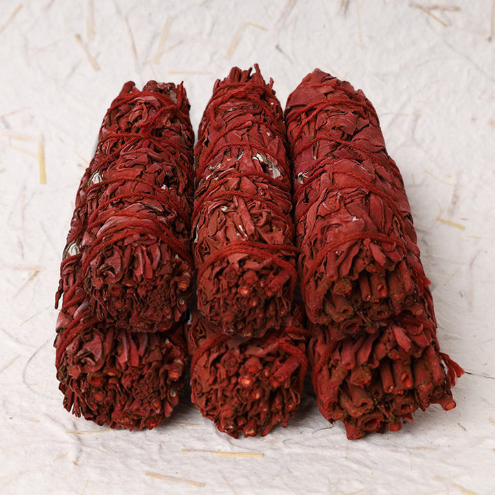 Buddha Stones, bastoncino di salvia con sangue di drago, per purificare l'energia negativa in casa, incenso, meditazione, rituali di guarigione