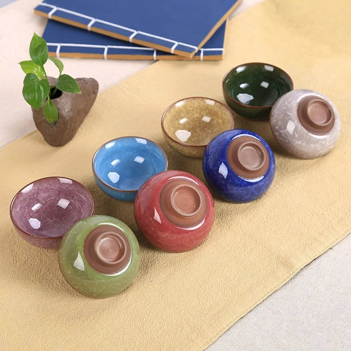 Buddha Stones Carino Koi Fish Tazza da tè in ceramica Kung Fu Tazza da tè Ciotola 45ml