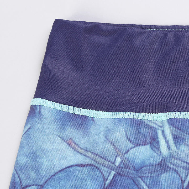 Pantaloni da yoga sportivi da donna con stampa di fiori di loto Buddha Stones, leggings per fitness e yoga. - image 13