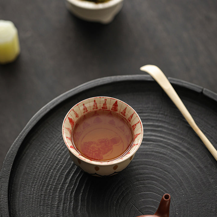 Buddha Stones Dunhuang Color Thousand Buddhas Tazza da tè Kung Fu Tazza da tè 100ml