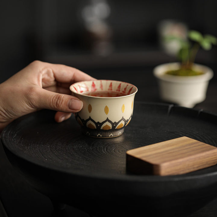 Buddha Stones Dunhuang Color Thousand Buddhas Tazza da tè Kung Fu Tazza da tè 100ml