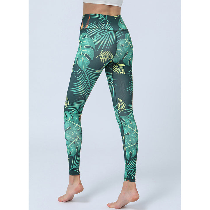 Pantaloni da yoga con stampa di Buddha Stones , sportivi, fitness, yoga, leggings a vita alta, pantaloni da yoga da donna - image 2