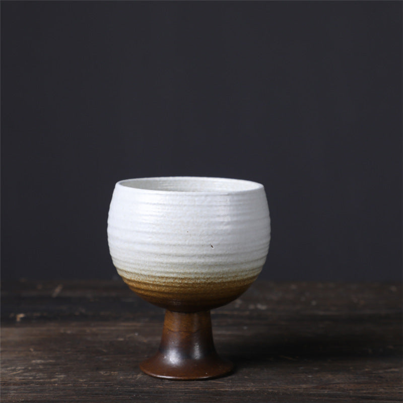 Buddha Stones Calice di piccola capacità Design Tazza da caffè in ceramica per vino e tè 170 ml