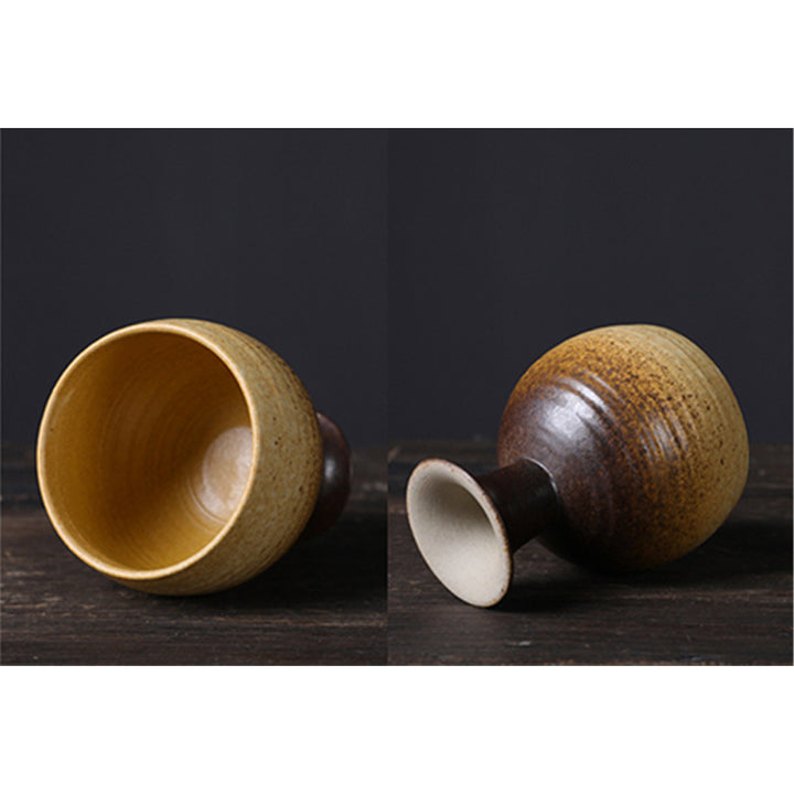 Buddha Stones Calice di piccola capacità Design Tazza da caffè in ceramica per vino e tè 170 ml