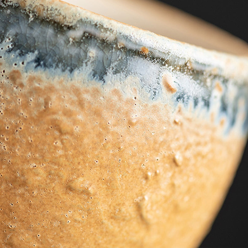 Buddha Stones Girasole Kiln Change Tazza da caffè in ceramica Tè Latte Espresso Tazza da caffè 250ml