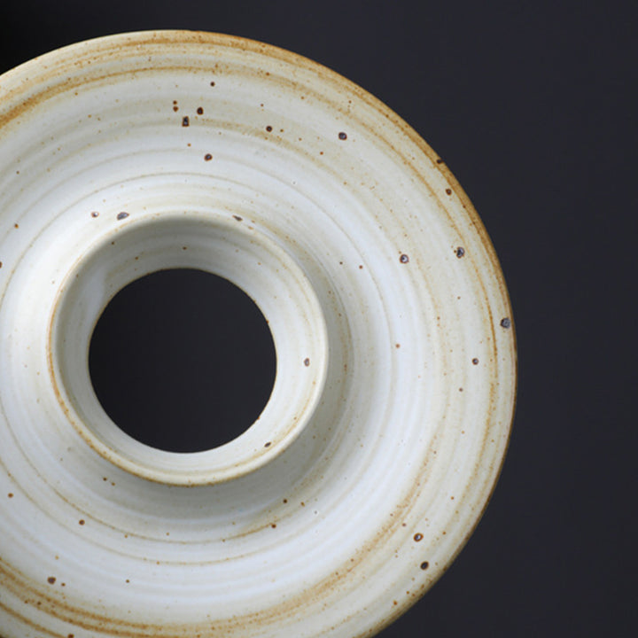 Tazza da caffè in ceramica con design del pianeta Buddha Stones , tazza da caffè in ceramica grezza con piattino