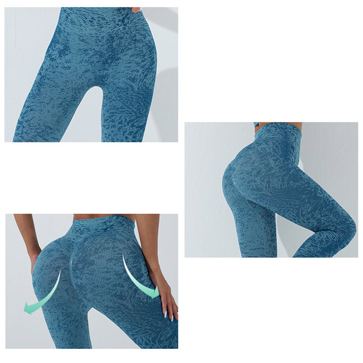 Buddha Stones Seamless Fitness Crop Canotta Leggings a vita alta Pantaloni Sport Palestra Yoga Outfit - image 39