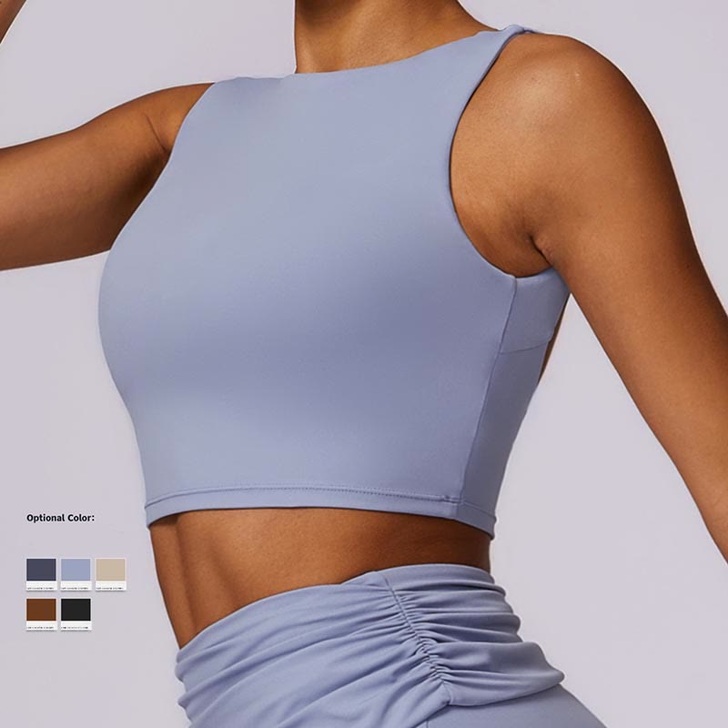 Buddha Stones Canotta senza maniche con spalline e schiena scoperta Reggiseno Pantaloni svasati Sport Fitness Yoga - image 7