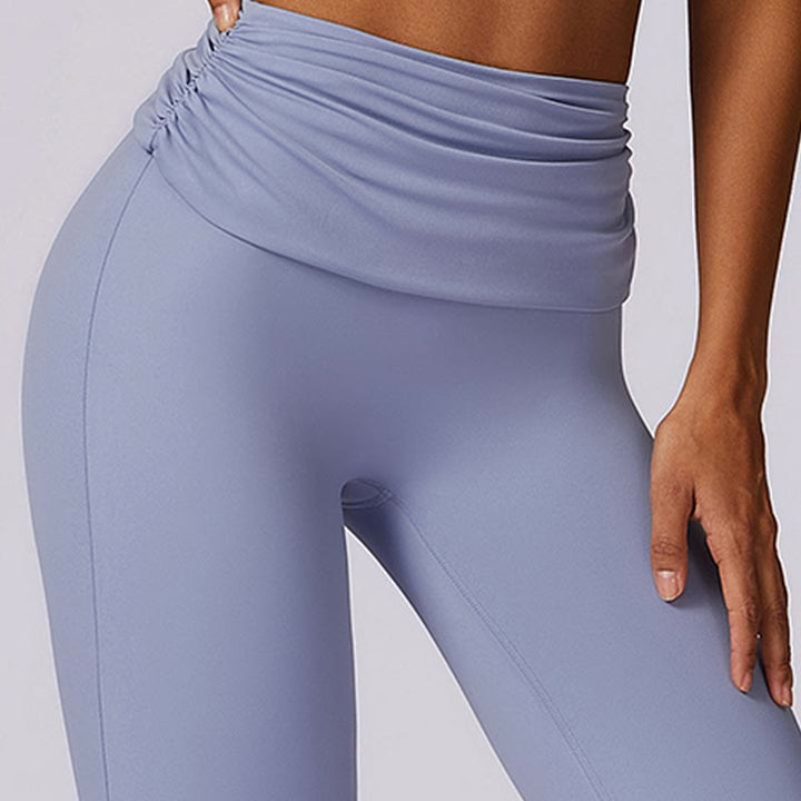 Buddha Stones Canotta senza maniche con spalline e schiena scoperta Reggiseno Pantaloni svasati Sport Fitness Yoga - image 24
