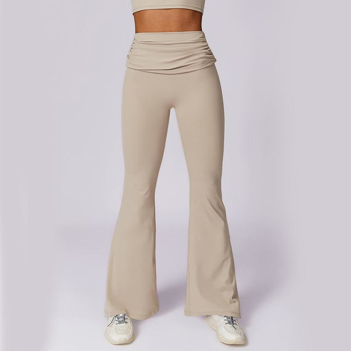 Buddha Stones Canotta senza maniche con spalline e schiena scoperta Reggiseno Pantaloni svasati Sport Fitness Yoga - image 60