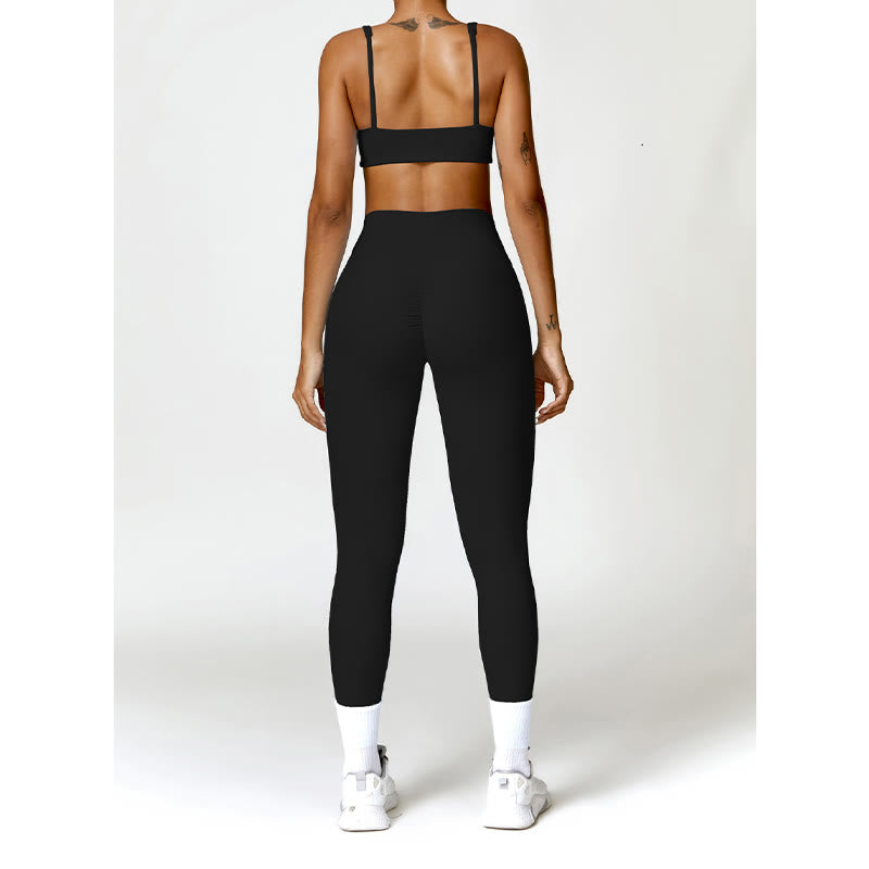 Buddha Stones Gym Sport Yoga Reggiseno senza schienale Canotta corta Pantaloncini - image 5