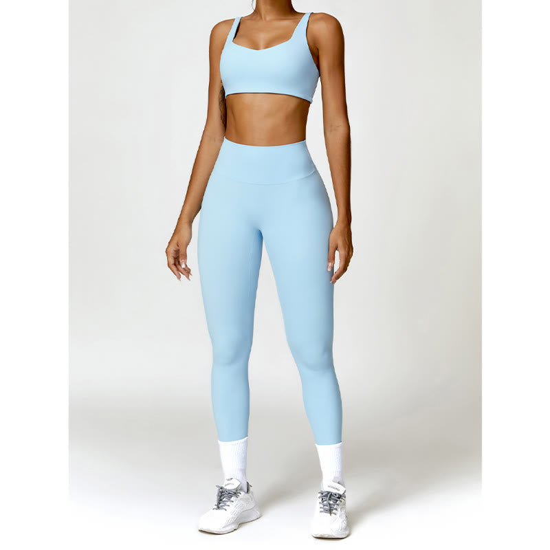 Buddha Stones Gym Sport Yoga Reggiseno senza schienale Canotta corta Pantaloncini - image 18