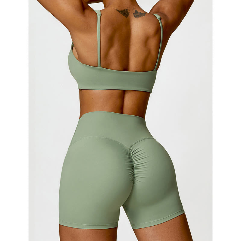Buddha Stones Gym Sport Yoga Reggiseno senza schienale Canotta corta Pantaloncini - image 34