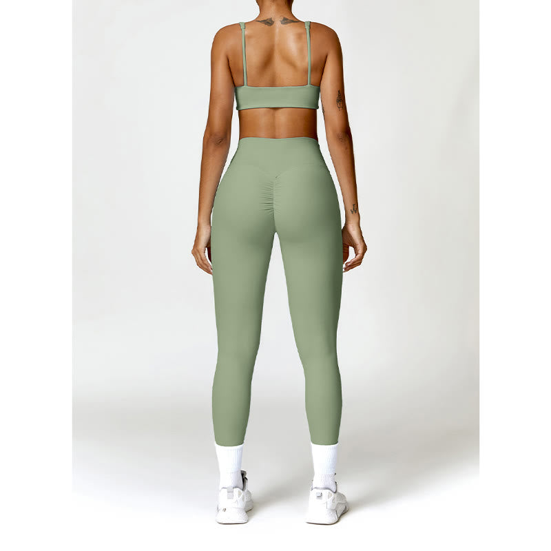 Buddha Stones Gym Sport Yoga Reggiseno senza schienale Canotta corta Pantaloncini - image 28