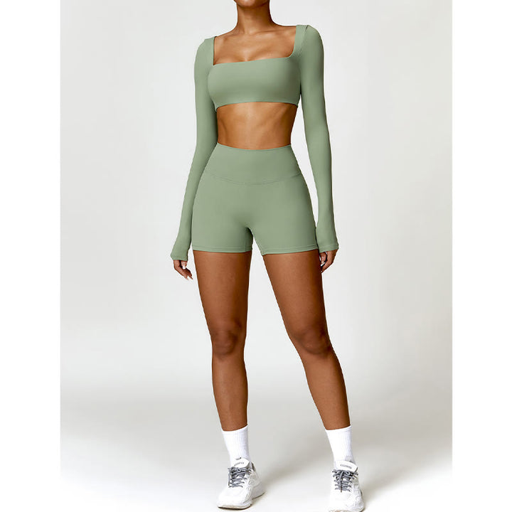 Buddha Stones Gym Sport Yoga Reggiseno senza schienale Canotta corta Pantaloncini - image 35