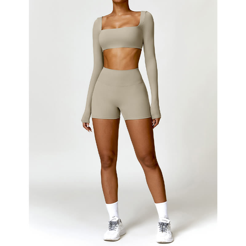 Buddha Stones Gym Sport Yoga Reggiseno senza schienale Canotta corta Pantaloncini - image 58