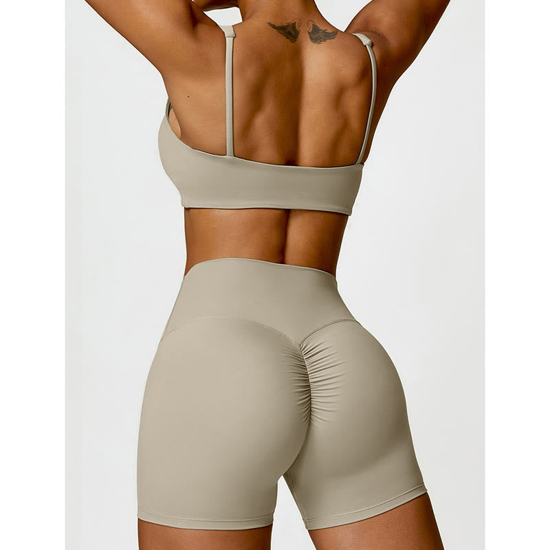 Buddha Stones Gym Sport Yoga Reggiseno senza schienale Canotta corta Pantaloncini - image 52
