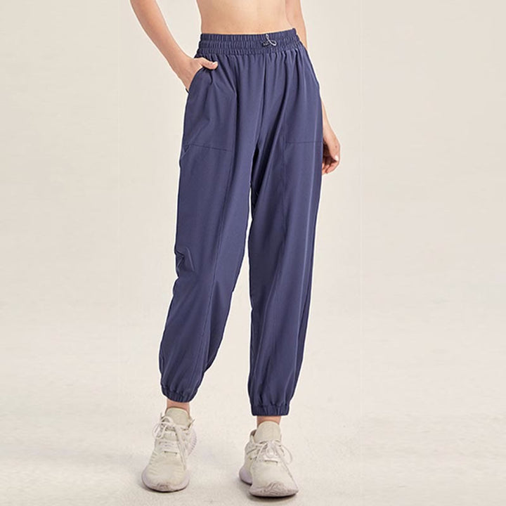 Pantaloni sportivi da yoga fitness Buddha Stones con tasche - image 1