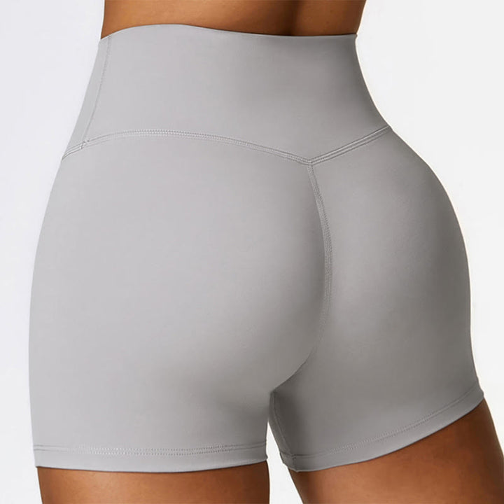 Canotta corta tinta unita Buddha Stones , pantaloncini a vita alta, abbigliamento sportivo per palestra e yoga - image 35