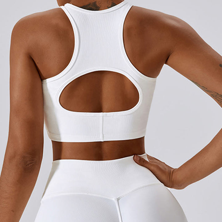 Canotta senza maniche Buddha Stones Crop Pantaloni svasati Sport Fitness Yoga - image 6