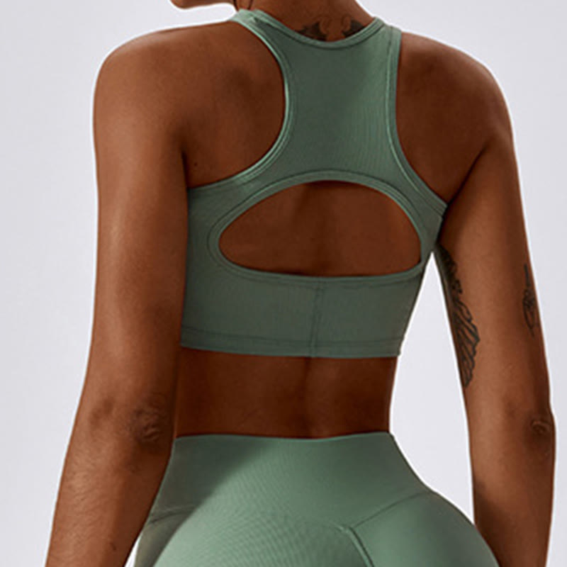 Canotta senza maniche Buddha Stones Crop Pantaloni svasati Sport Fitness Yoga - image 26