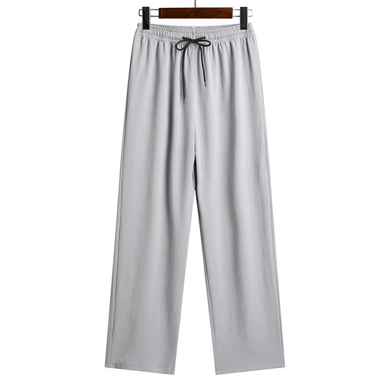 Buddha Stones Fu Character Tang Suit Hanfu Tradizionale Uniforme Manica Corta Top Pantaloni Abbigliamento Uomo Set - image 13