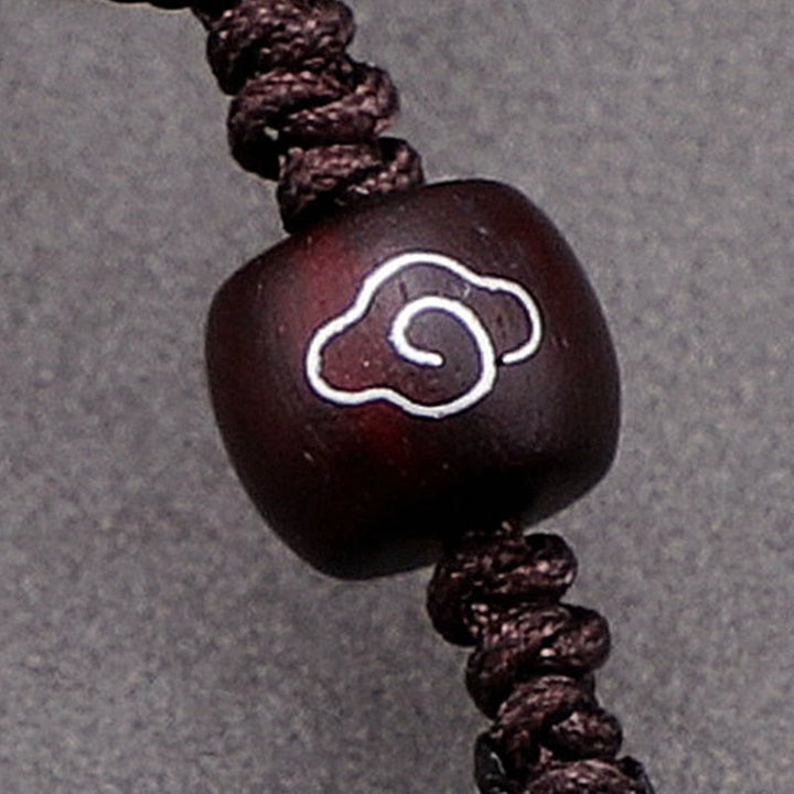 Collana con ciondolo di rilassamento con nuvole di buon auspicio Buddha Stones