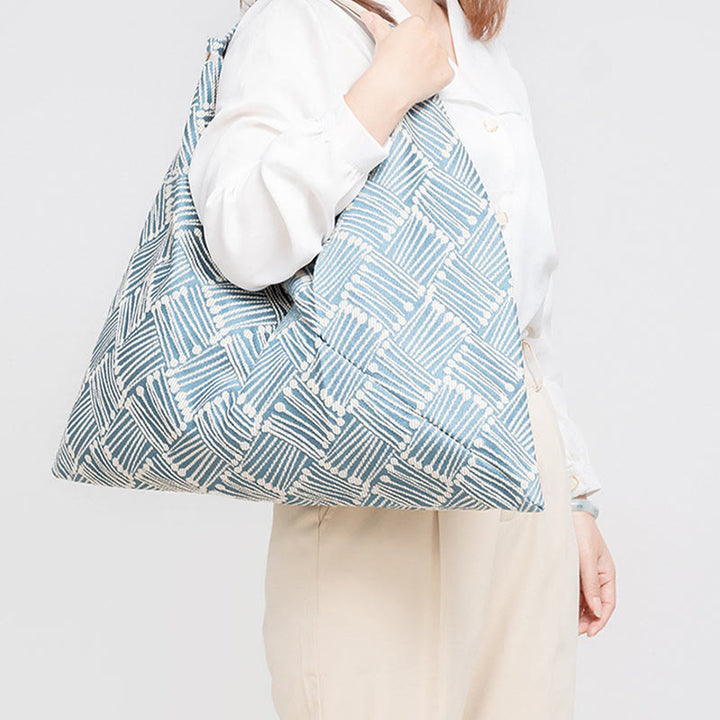 Borsa a tracolla triangolo sottobraccio con stampa a strisce leopardate, motivo : Buddha Stones , geometria, fiori di tigre